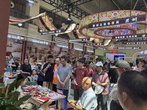 第三十一届兰洽会甘肃非遗文创展圆满收官2